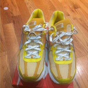 Nike Yellow and White Sneakers